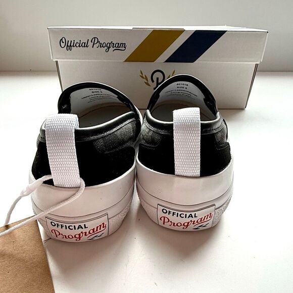 NWT Official Program big boy’s canvas slip on sneakers in camo/black/white Size - Picture 8 of 10